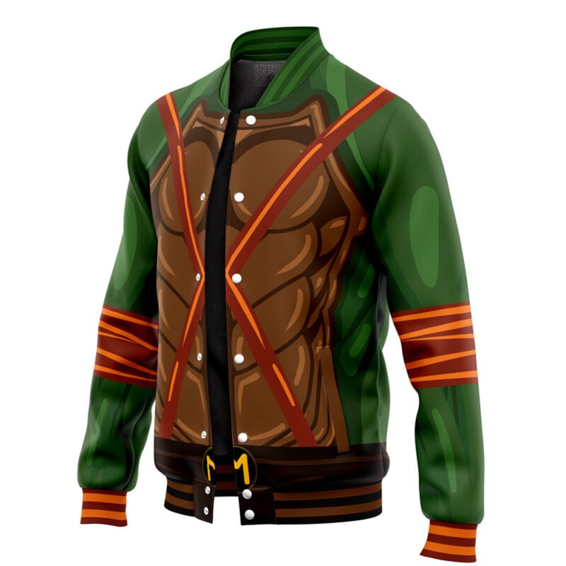 Michaelangelo Teenage Mutant Ninja Turtles Varsity Jacket - Image 3