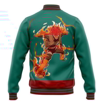 Might Guy 8th Gate Shippuden Varsity Jacket