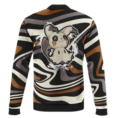 Mimikyu Trippy Pokemon Casual Bomber Jacket