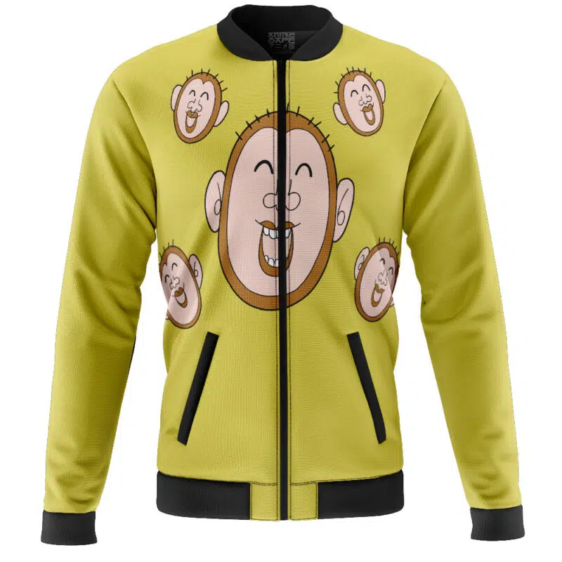 Mob Monkey Shirt Mob Psycho 100 Casual Bomber Jacket