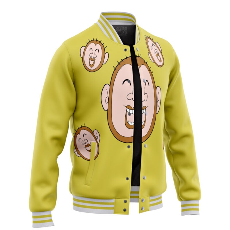 Mob Monkey Shirt Mob Psycho 100 Varsity Jacket - Image 2