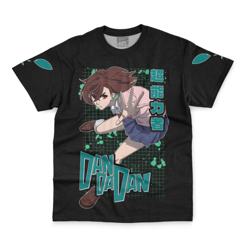 Momo Ayase Psychic Dandadan Streetwear T-Shirt - Image 2