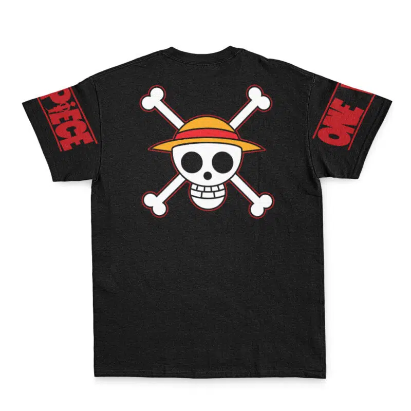 Monkey D. Luffy Dead Or Alive One Piece Streetwear T-Shirt - Image 3