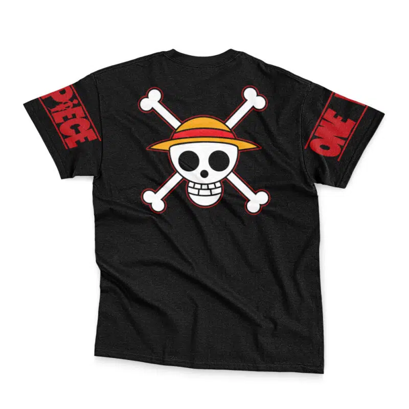 Monkey D. Luffy Dead Or Alive One Piece Streetwear T-Shirt - Image 4