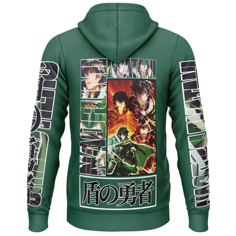 Naofumi Iwatani The Rising of the Shield Hero Streetwear Lightweight Hoodie