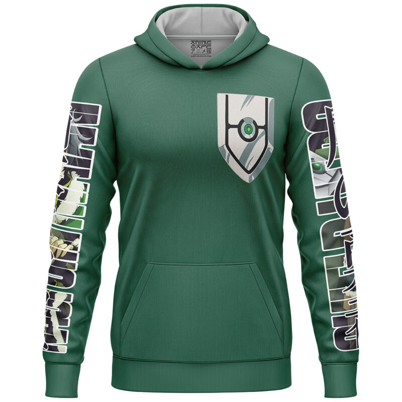 Naofumi Iwatani The Rising of the Shield Hero Streetwear Lightweight Hoodie - Image 2