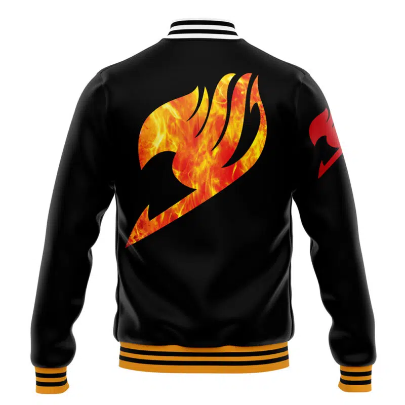 Natsu Dragneel Fairy Tail Varsity Jacket
