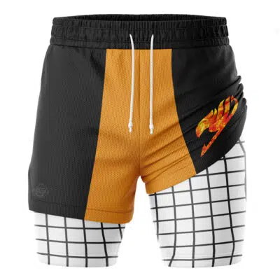 Natsu Dragneel V2 Fairy Tail 2-in-1 Performance Shorts