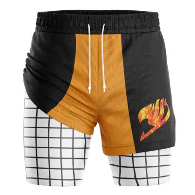 Natsu Dragneel V2 Fairy Tail 2-in-1 Performance Shorts