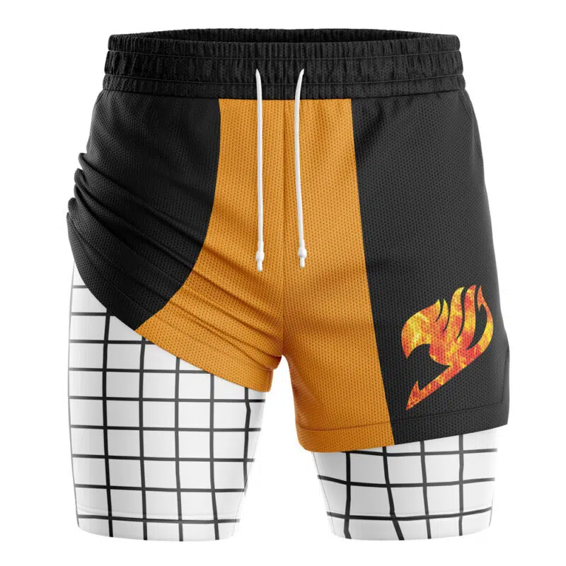Natsu Dragneel V2 Fairy Tail 2-in-1 Performance Shorts