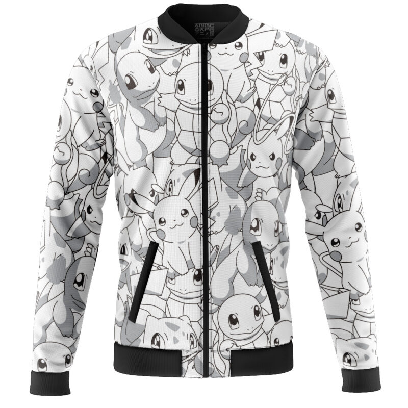 Original Starters Pokemon Casual Bomber Jacket - Image 2