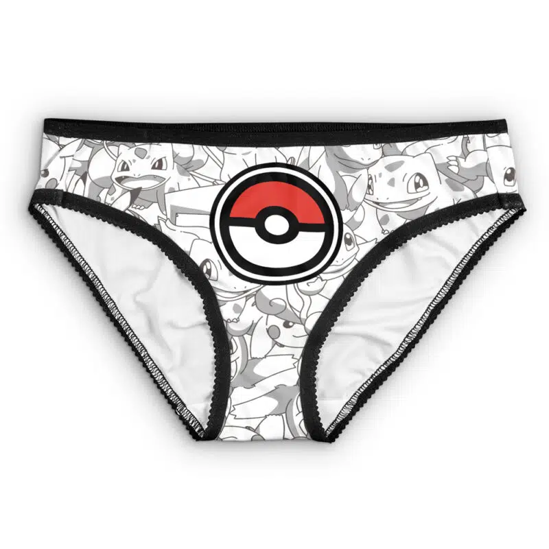 Original Starters Pokemon Panties