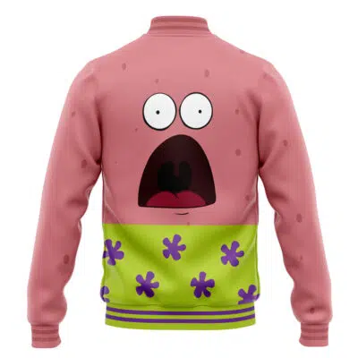 Patrick Face Spongebob Squarepants Varsity Jacket