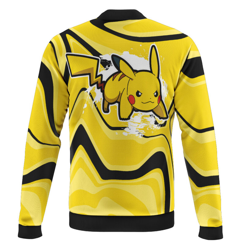 Pikachu Trippy Pokemon Casual Bomber Jacket