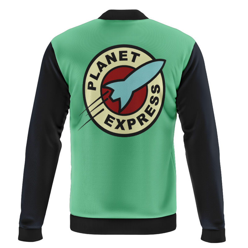 Planet Express Futurama Casual Bomber Jacket - Image 2