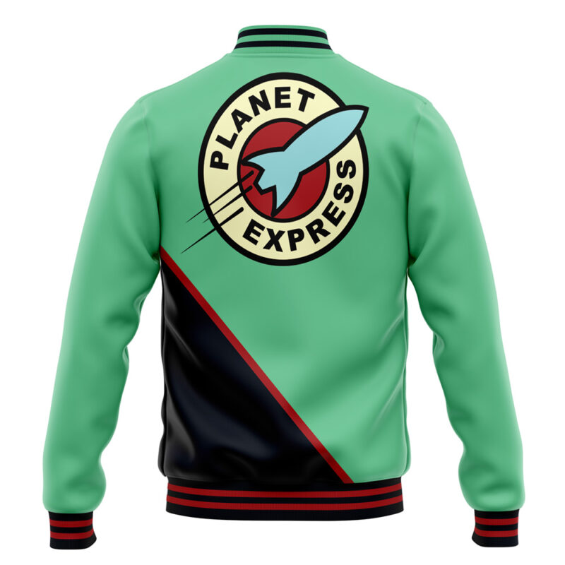 Planet Express Futurama Varsity Jacket - Image 4