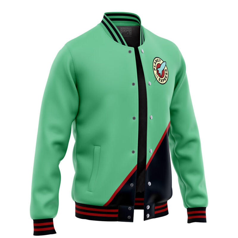 Planet Express Futurama Varsity Jacket - Image 2