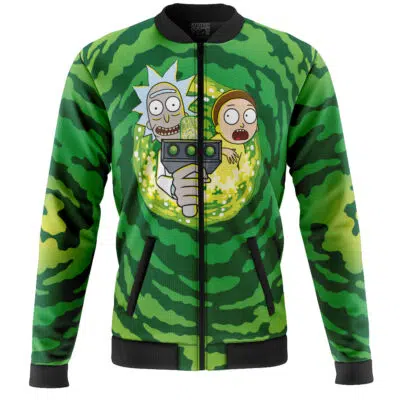 Portal Rick and Morty Casual Bomber Jacket