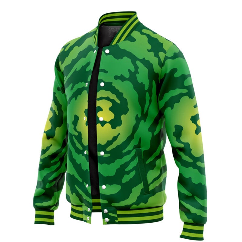 Portal Rick and Morty Varsity Jacket - Image 3