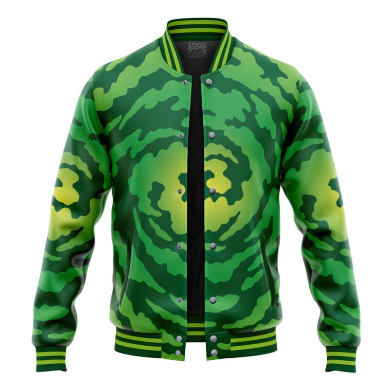 Portal Rick and Morty Varsity Jacket - Image 4