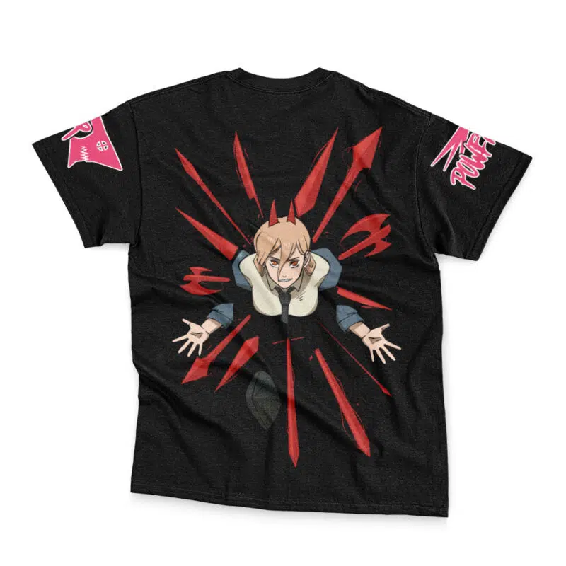 Power Blood Fiend Chainsaw Man Streetwear T-Shirt - Image 4