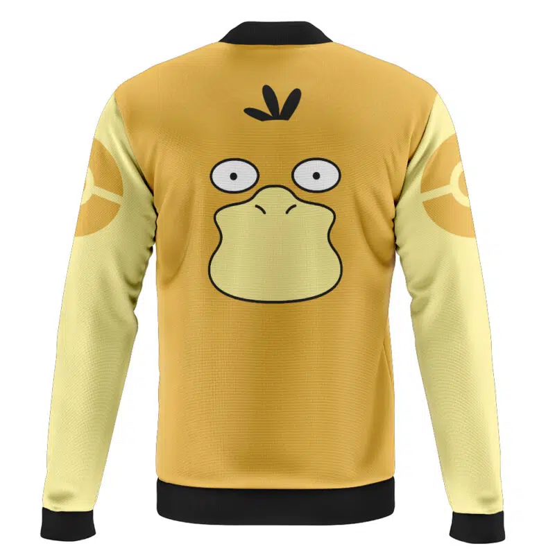 Psyduck Face Pokemon Casual Bomber Jacket