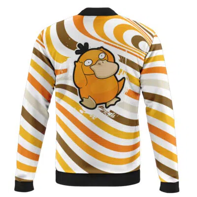 Psyduck Trippy Pokemon Casual Bomber Jacket