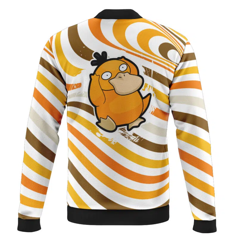 Psyduck Trippy Pokemon Casual Bomber Jacket