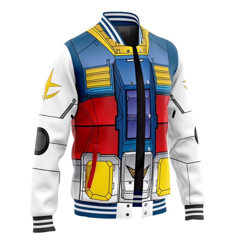 RX-78 Mobile Suit Gundam Varsity Jacket - Image 2