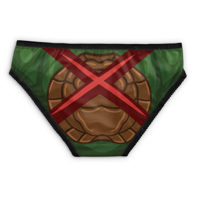 Purple Decepticons Transformers panties featuring the iconic logo on the front. Black trim accents the waistband and leg openings, giving a bold look.