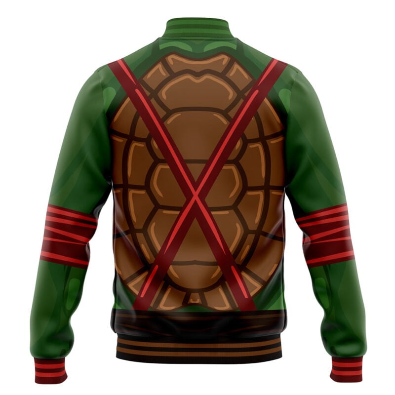 Raphael Teenage Mutant Ninja Turtles Varsity Jacket - Image 4