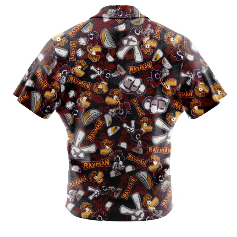 Rayman Button Up Hawaiian Shirt