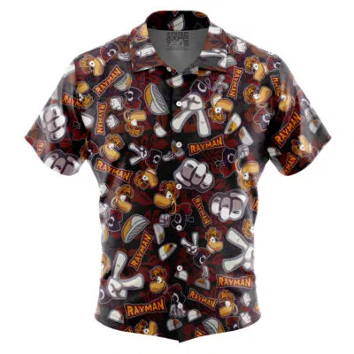 Rayman Button Up Hawaiian Shirt