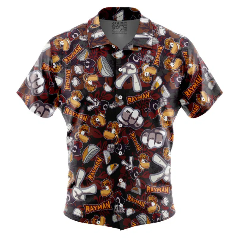Rayman Button Up Hawaiian Shirt