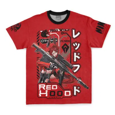 Red Hood Nikke Streetwear T-Shirt