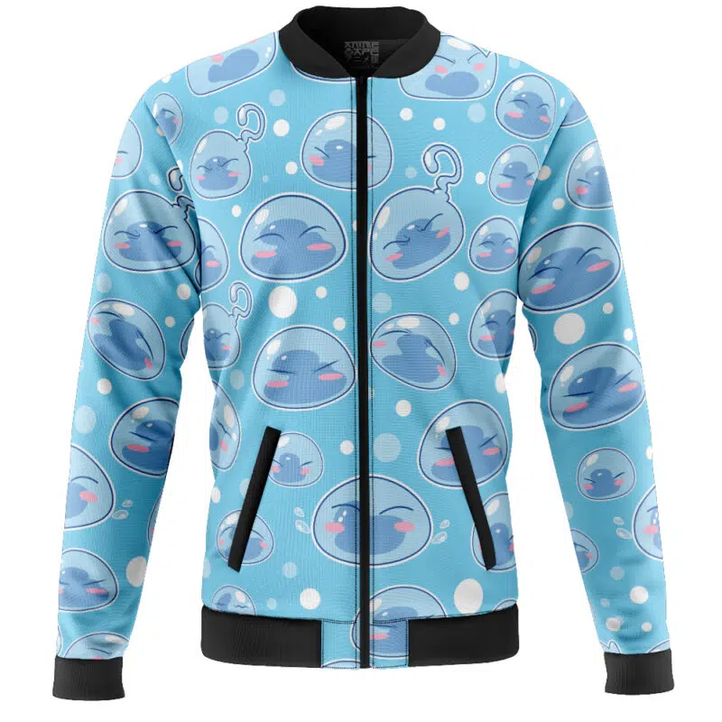 Rimuru Slime That Time I Got Reincarnated As A Slime Casual Bomber Jacket