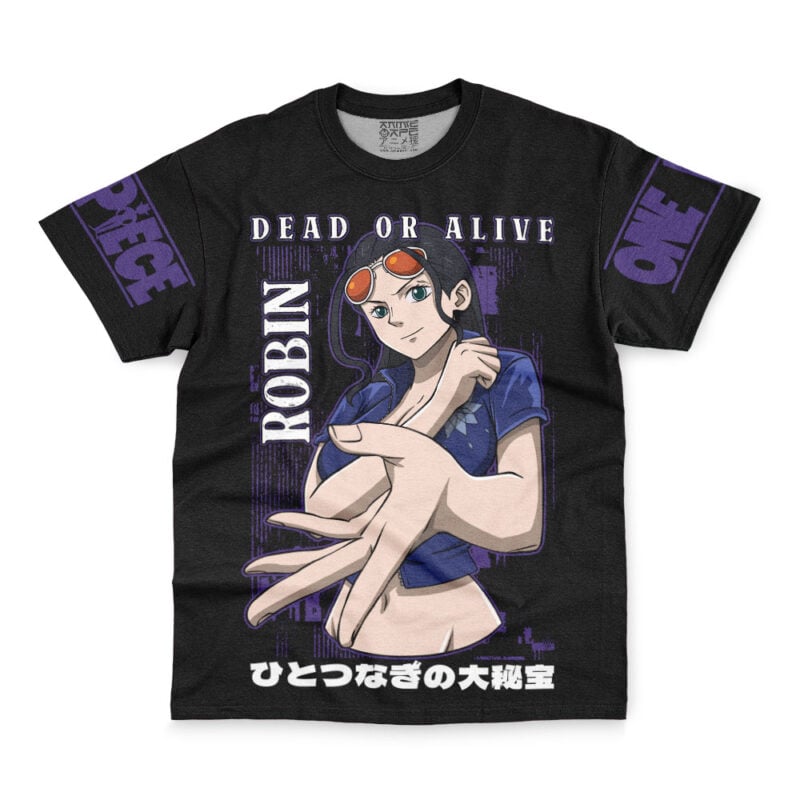 Robin Dead Or Alive One Piece Streetwear T-Shirt - Image 2