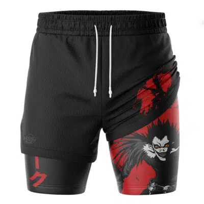 Ryuk Shikigami Death Note 2-in-1 Performance Shorts