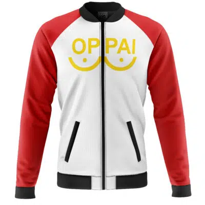 Saitama Oppai One Punch Man Casual Bomber Jacket