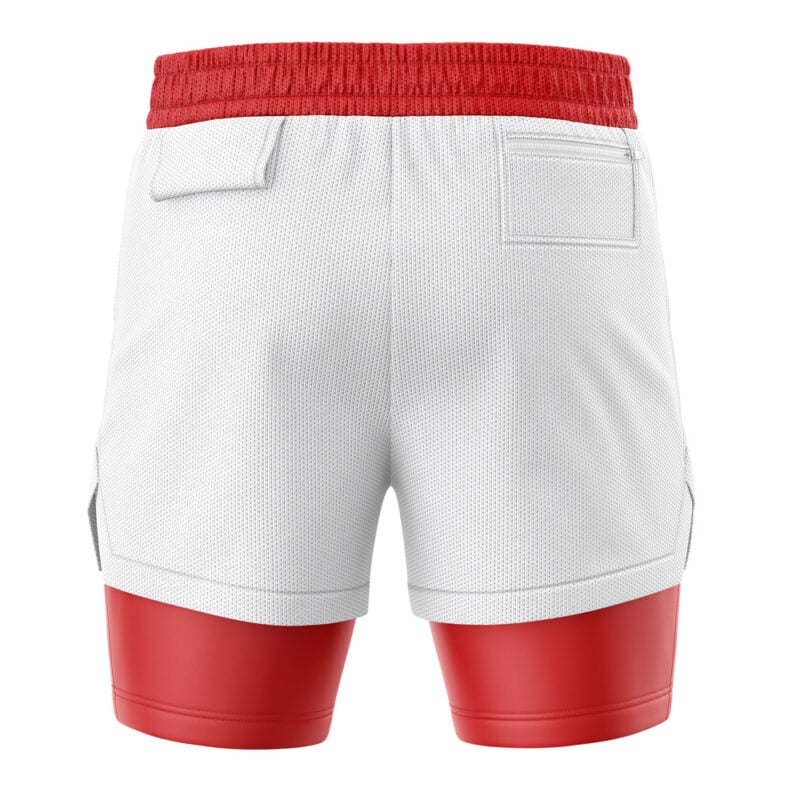 Saitama Oppai One Punch Man 2-in-1 Performance Shorts