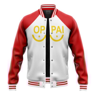 Saitama Oppai One Punch Man Varsity Jacket
