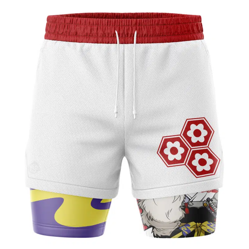 Sesshomaru V2 Inuyasha 2-in-1 Performance Shorts - Image 2