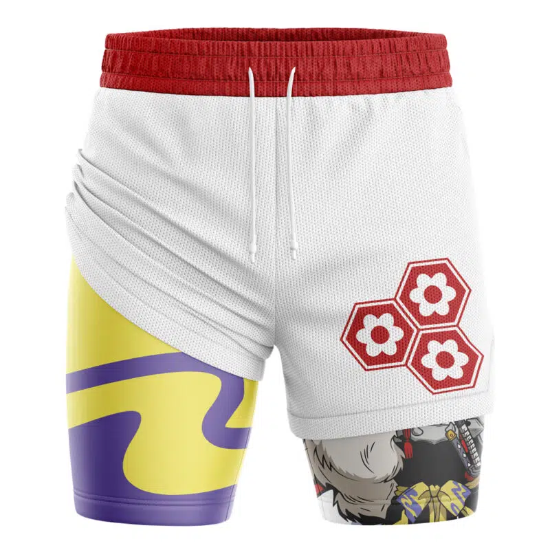 Sesshomaru V2 Inuyasha 2-in-1 Performance Shorts - Image 3