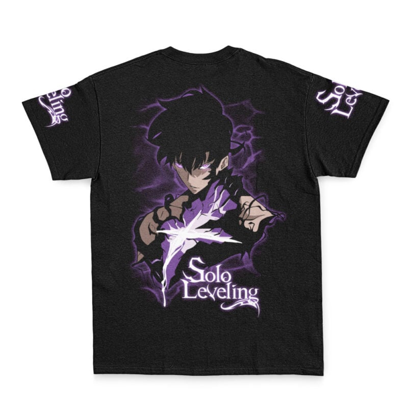 Shadow Monarch King Of Solo Leveling Streetwear T-Shirt - Image 3
