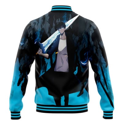 Shadow Monarch Solo Leveling Varsity Jacket