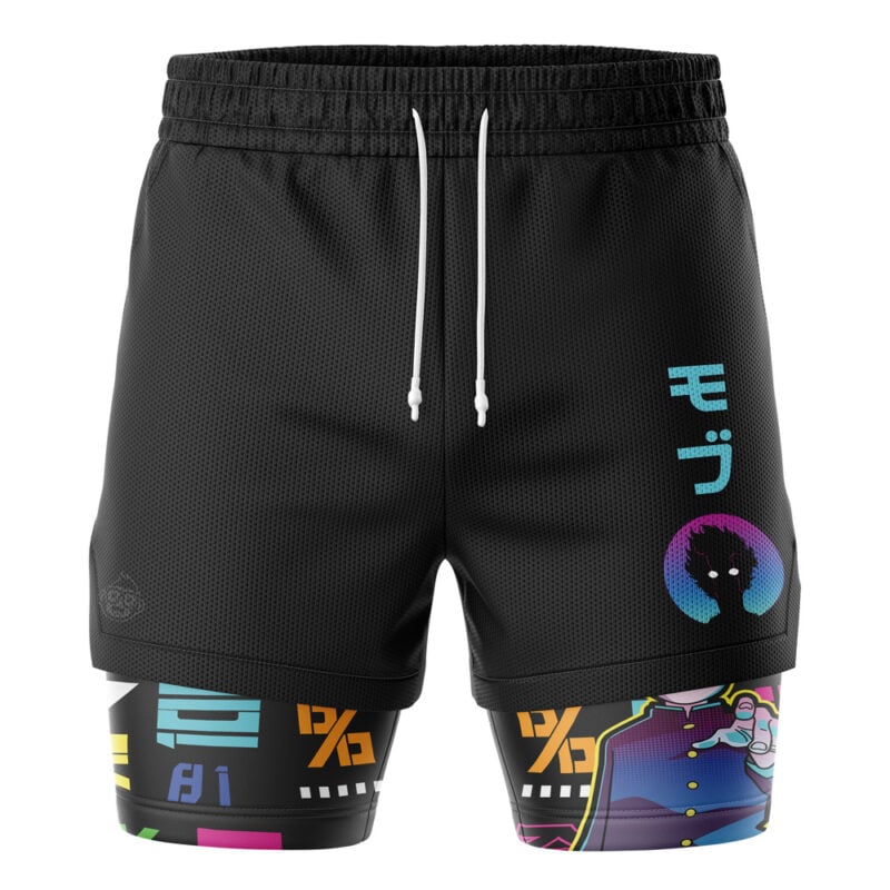 Shigeo Kageyama Mob Psycho 100 2-in-1 Performance Shorts