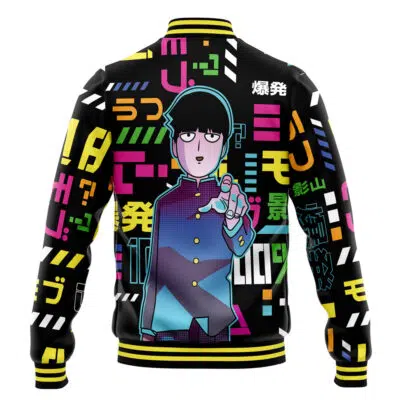 Shigeo Kageyama Mob Psycho 100 Varsity Jacket
