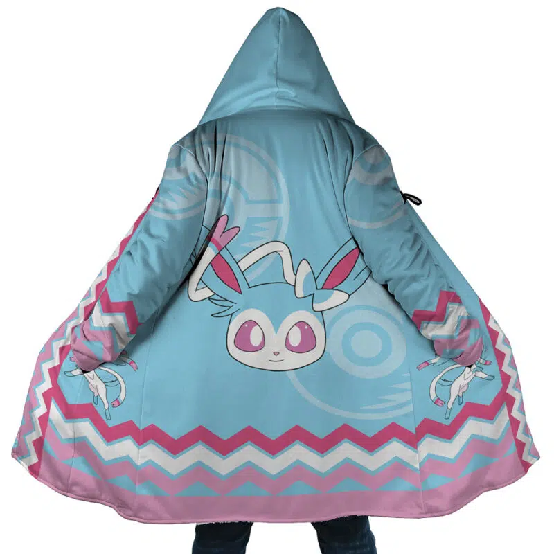 Shiny Sylveon Pokemon Dream Cloak Coat