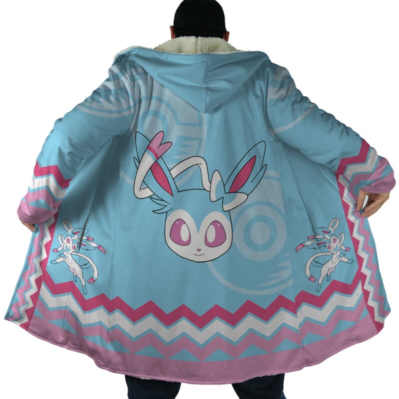 Shiny Sylveon Pokemon Dream Cloak Coat