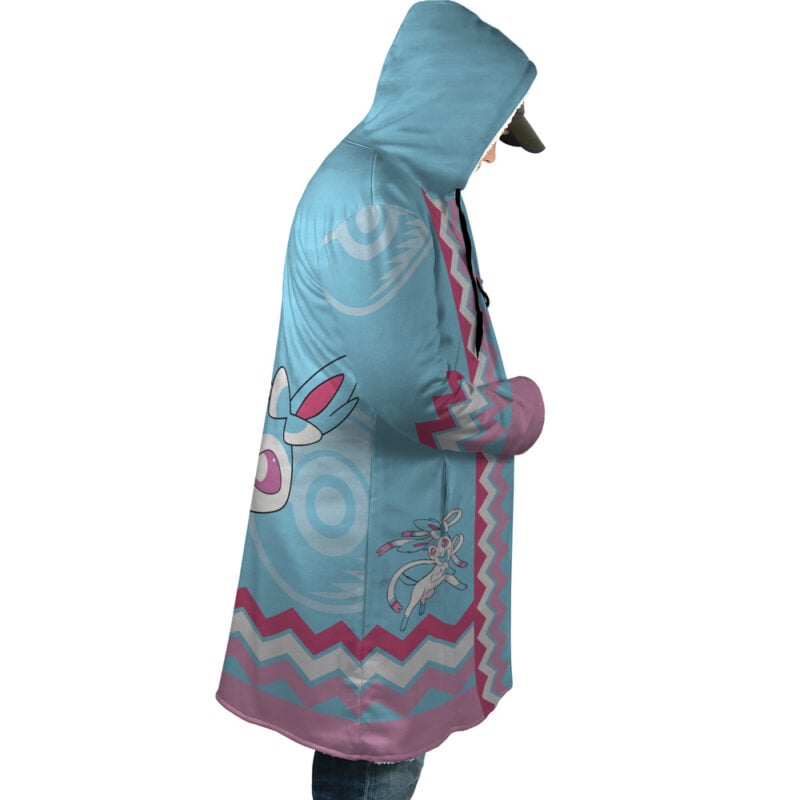 Shiny Sylveon Pokemon Dream Cloak Coat